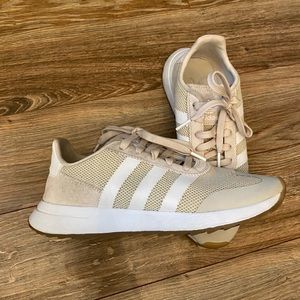 Adidas Tan Sneakers. Size 8